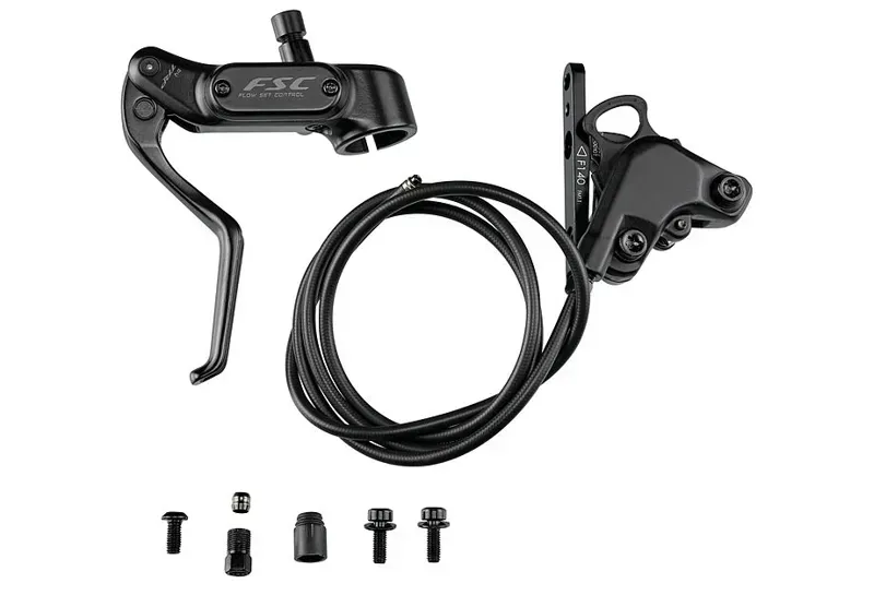 Tektro TKD-123 Fr. HDB 1000mm Hose 2-Pis. FM Caliper w/ Lever in Black