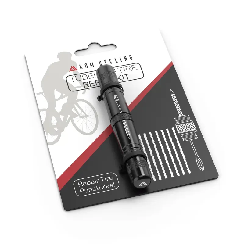 Kom Cycling Tubeless Tyre Repair Tool in Black