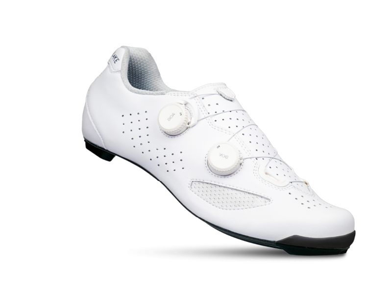 Lake CX239 Road Cycling Shoes in White/White Microfiber-1