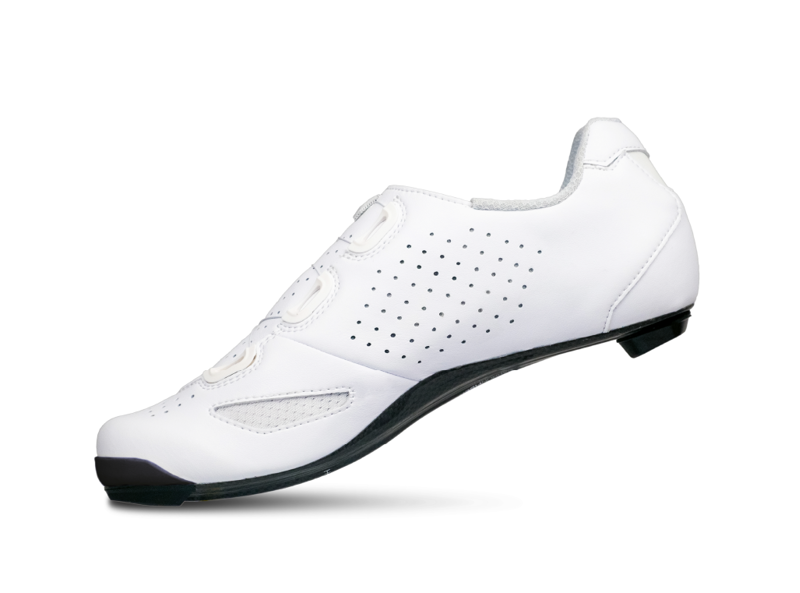 Lake CX239 Road Cycling Shoes in White/White Microfiber-2