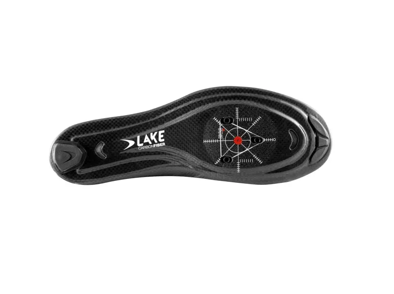 Lake CX239 Road Cycling Shoes in White/White Microfiber-3