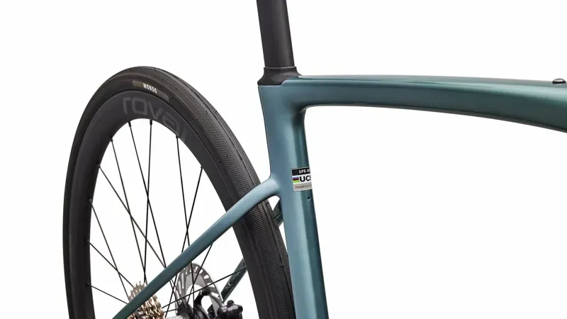 Specialized Roubaix SL8 Expert Shimano Ultegra Di2 Road Bike in Fjord Metallic-5